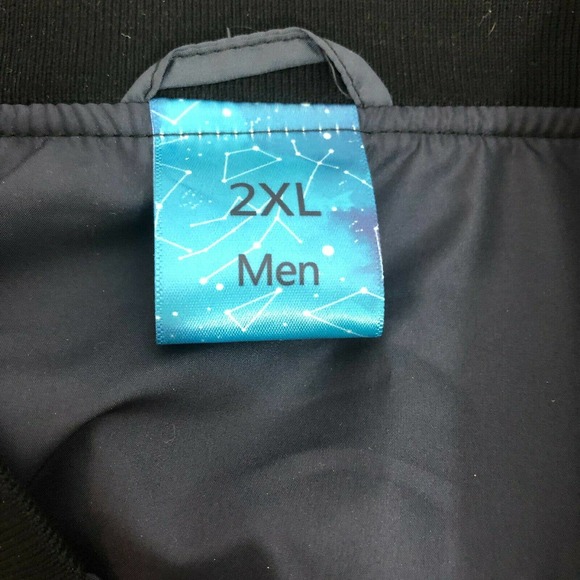 Tiger Streetwear Jacket Mens 2X Satin Bomber - Picture 6 of 6